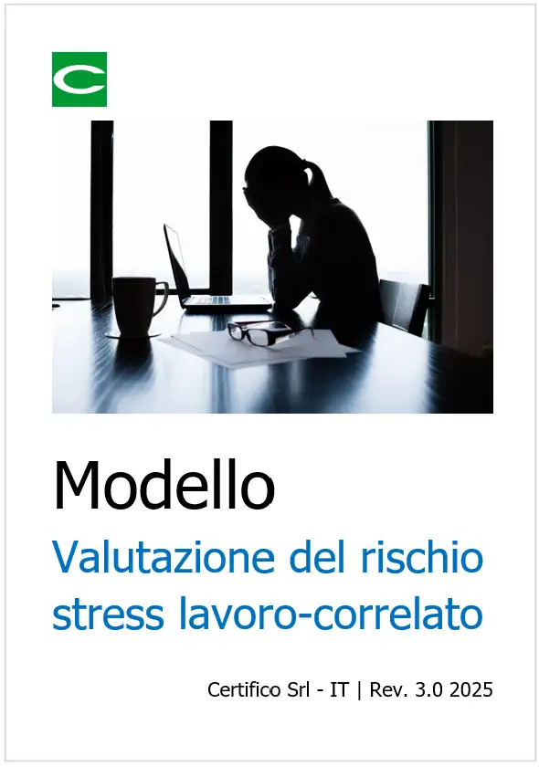 Modello DVR Stress lavoro-correlato Modello DVR Stress lavoro-correlato